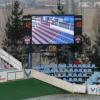 LED obrazovka na fotbalovém stadionu Zlaté Moravce
