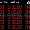 výsledková LED tabule vzor 2
