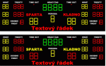 Hokejový scoreboard 25A