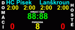 Hokejový scoreboard 94GA, verze 1